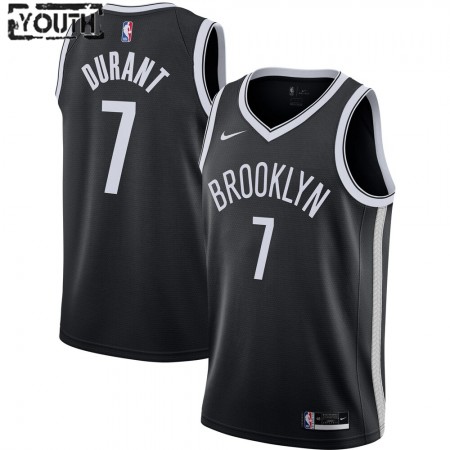 Maillot Basket Brooklyn Nets Kevin Durant 7 2020-21 Nike Icon Edition Swingman - Enfant